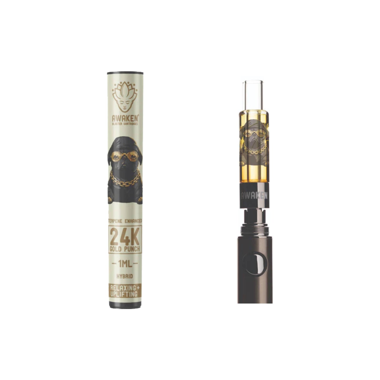 Awaken - Blaster Cart 1ml - 24k Gold Punch (Hybrid)