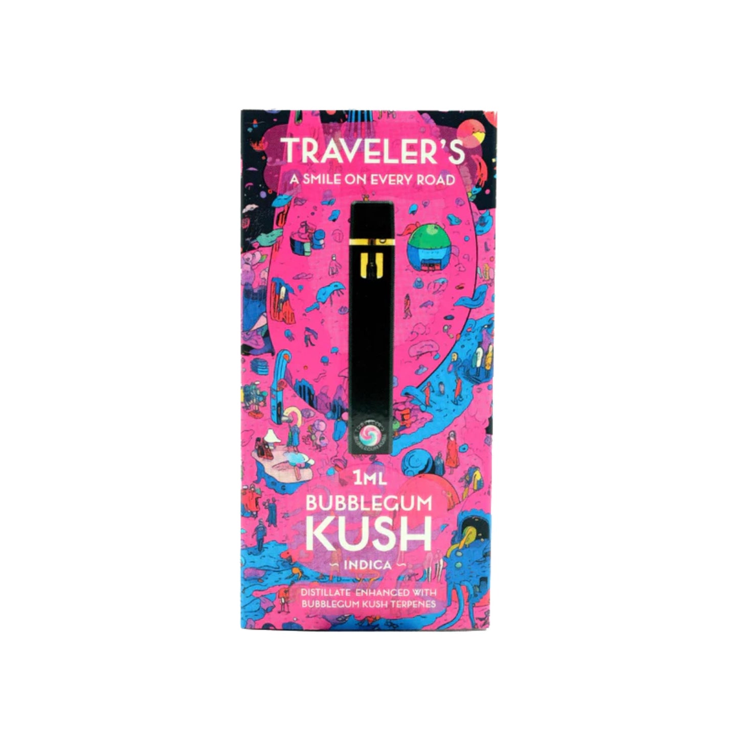 Awaken - 1ml Traveler's Disposable - Bubblegum Kush (Indica)