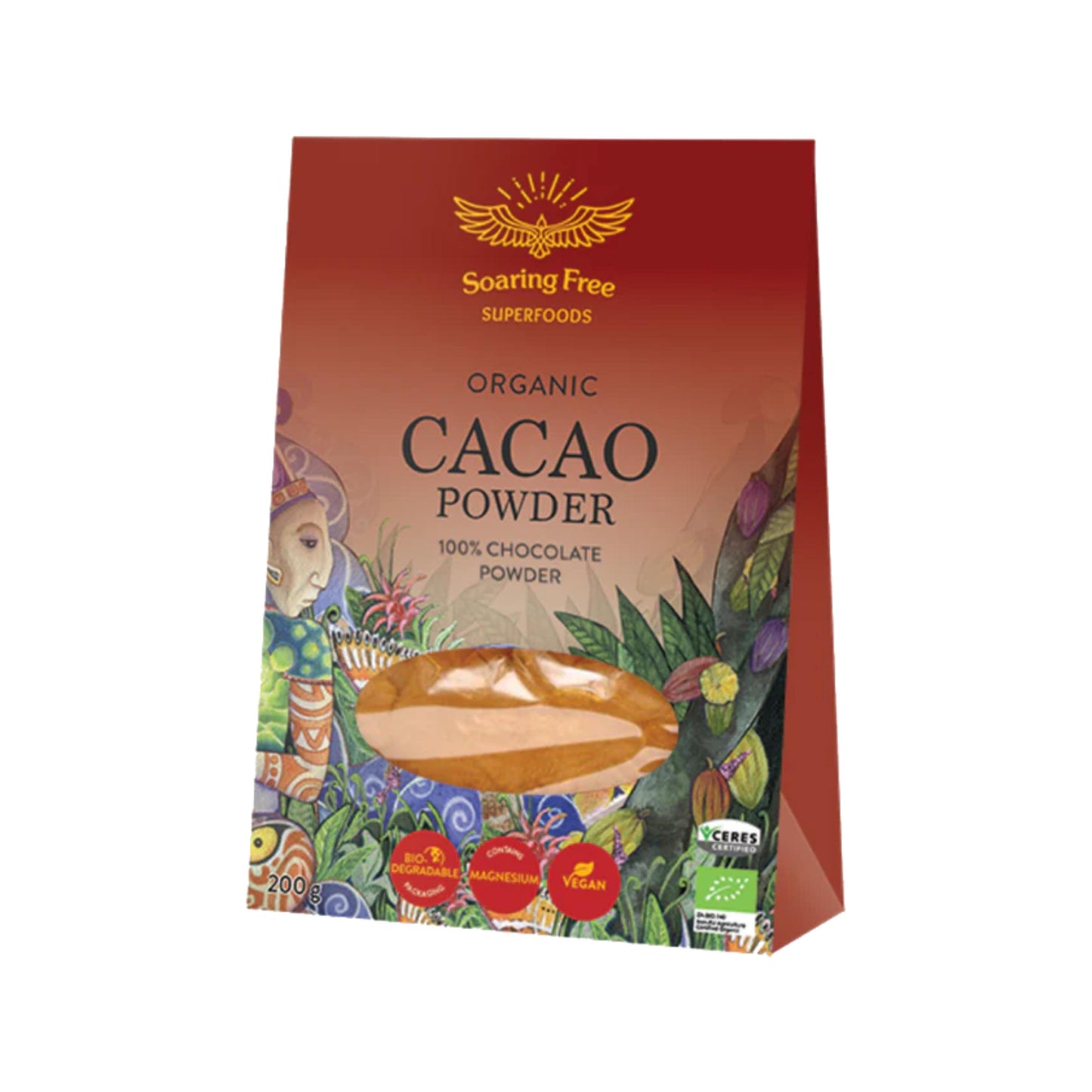 Soaring Free Cacao Powder (African Cacao) - 200g