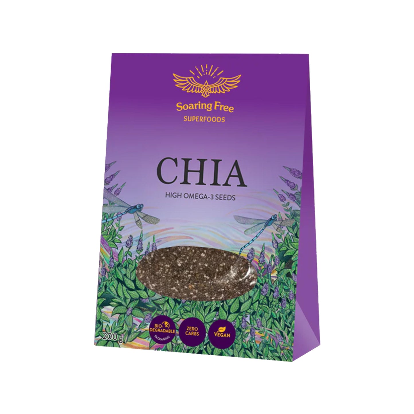 Soaring Free Chia Seeds - 200g