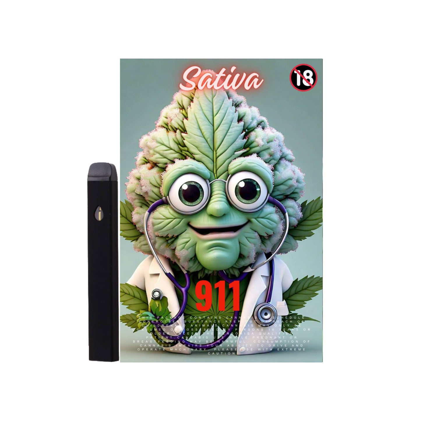 Dirty Vapes - 911 - 1ml (H)