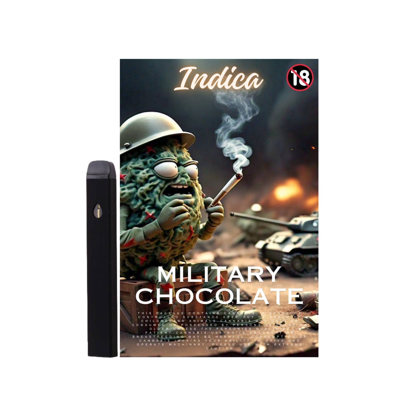 Dirty Vapes - Military Chocolate - 1ml (I)