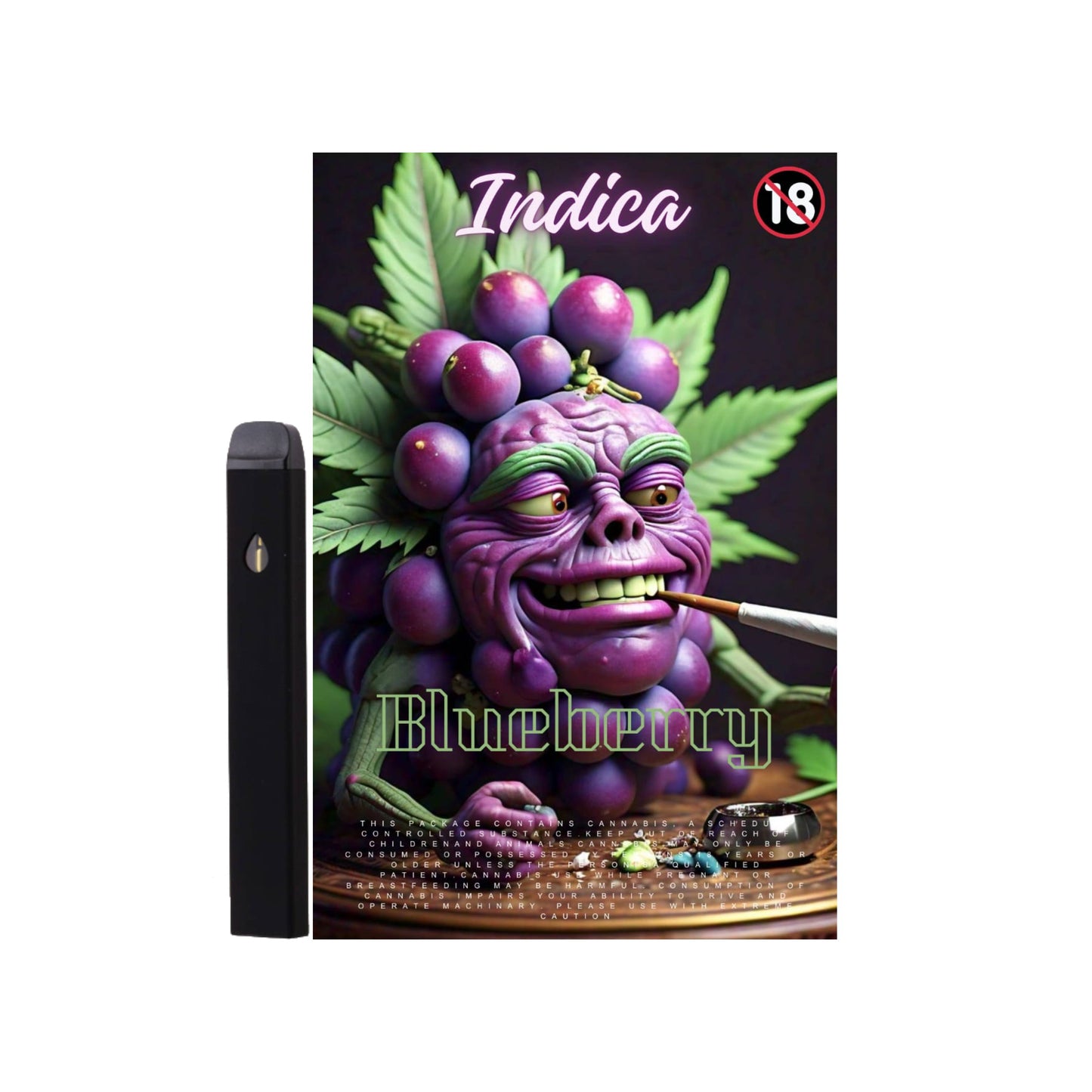 Dirty Vapes - Blueberry - 1ml