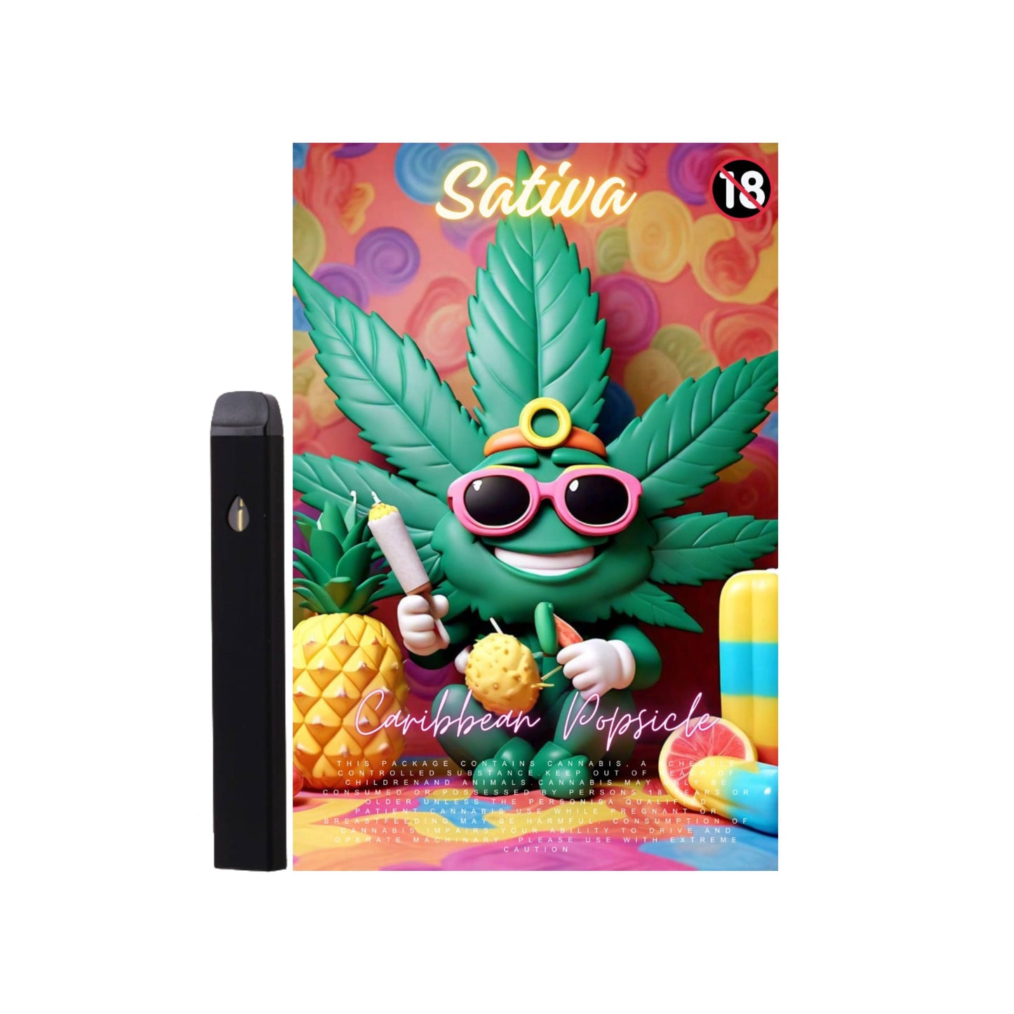 Dirty Vapes - Caribbean Popsicle - 1ml (S)