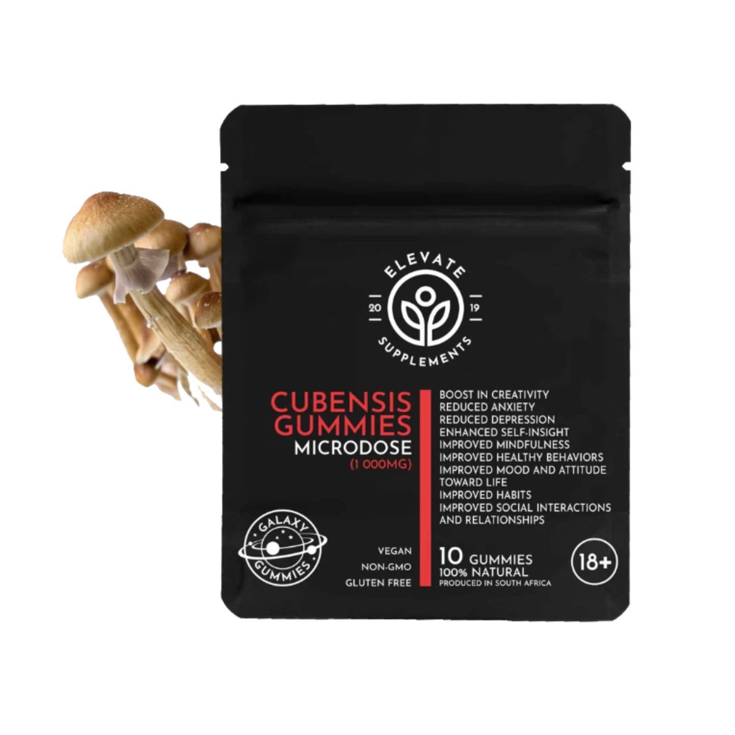 Elevate Cubensis Gummies - 10 pack