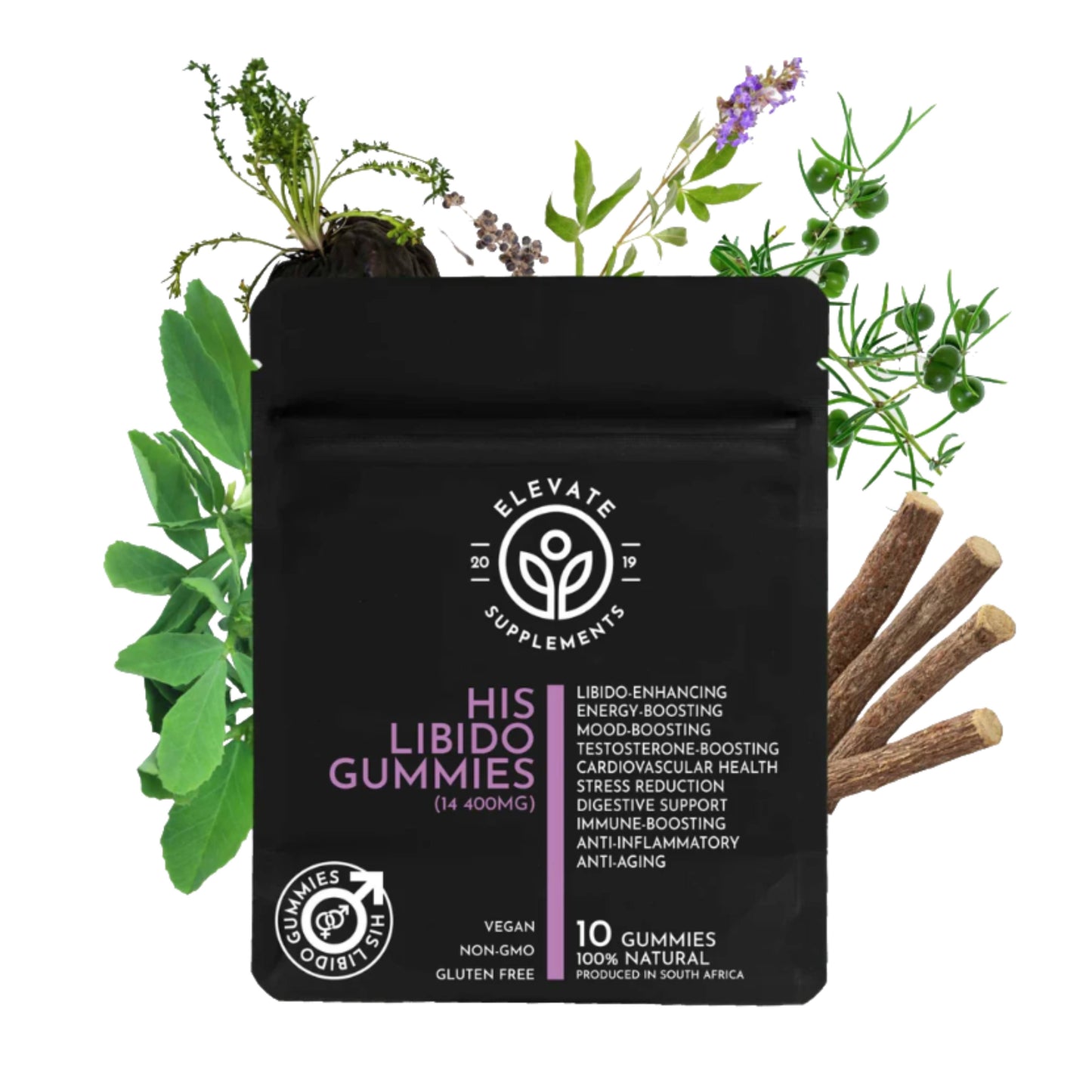 Elevate His Libido Gummies - 10 pack