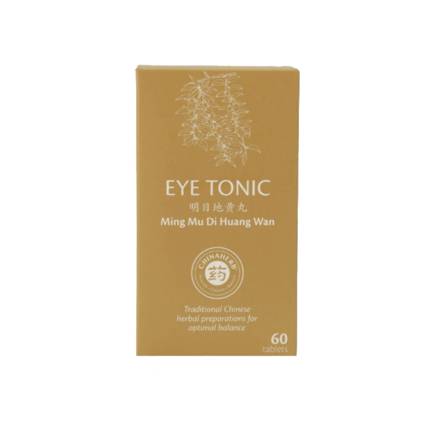 China Herb - Eye Tonic - Ming Mu Di Huang Wan - 60 tab