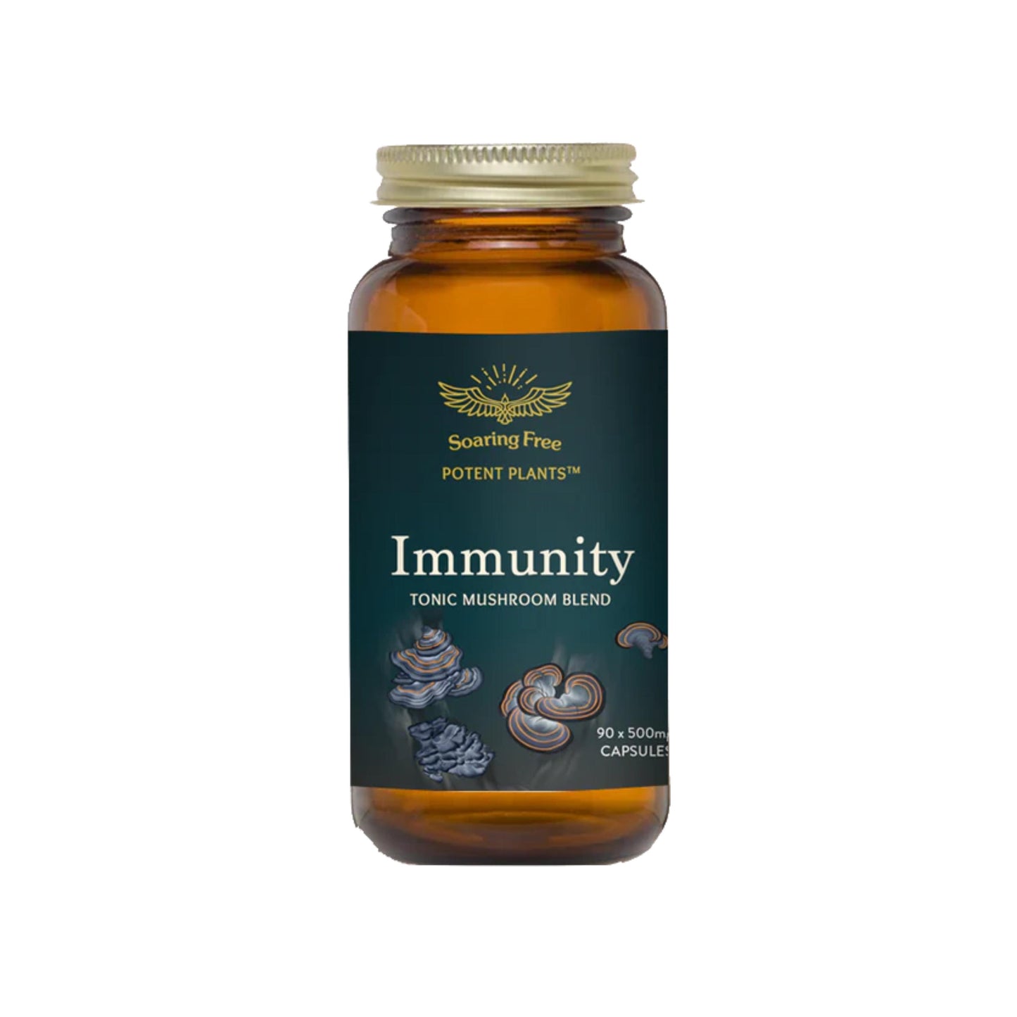 Soaring Free Immunity Mushroom Blend Capsules - 90 caps
