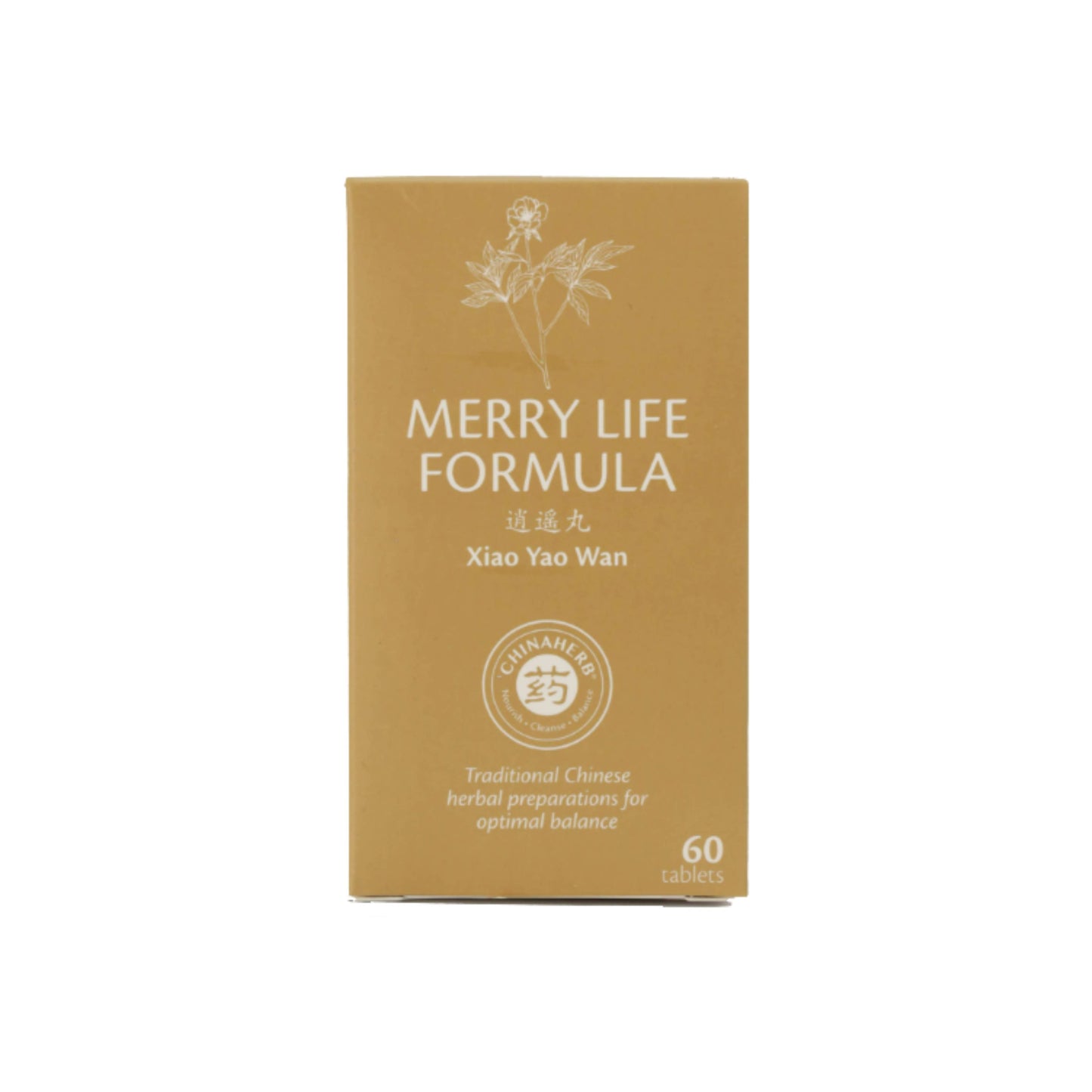China Herb - Merry Life Formula - Xiao Yao Wan - 60 tab