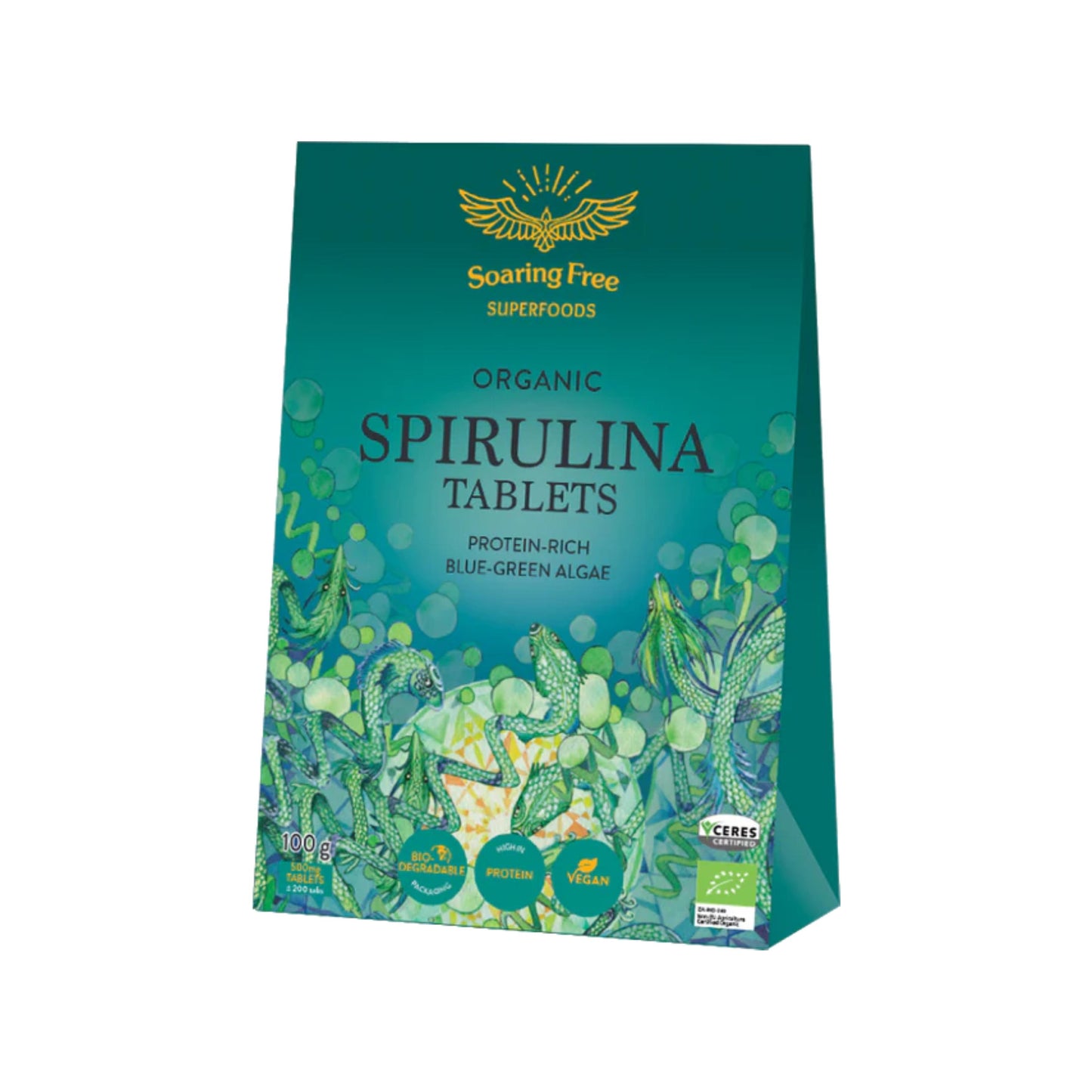 Soaring Free Spirulina - 200 tabs