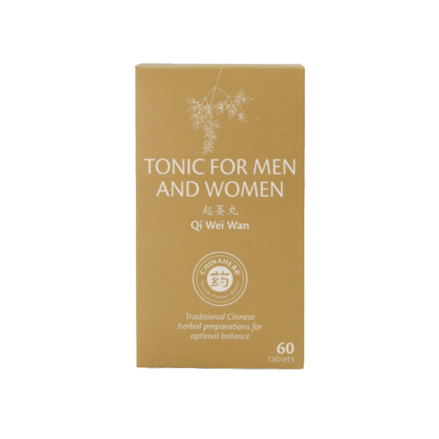 China Herb - Tonic for Men and Women - Qi Wei Wan - 60 tab
