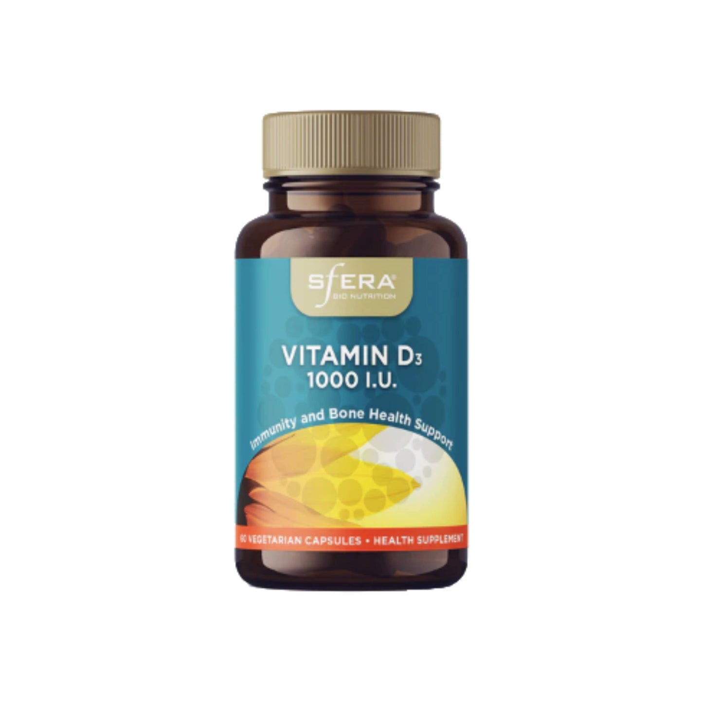 Sfera Vitamin D3 1000 I.U. with MCT - 60 caps