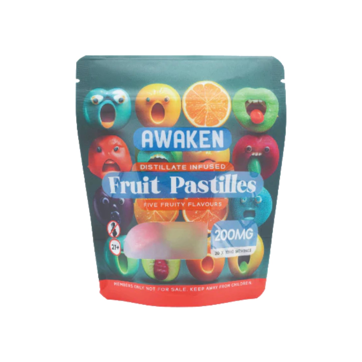 Awaken Fruit Pastilles 20 x 10mg