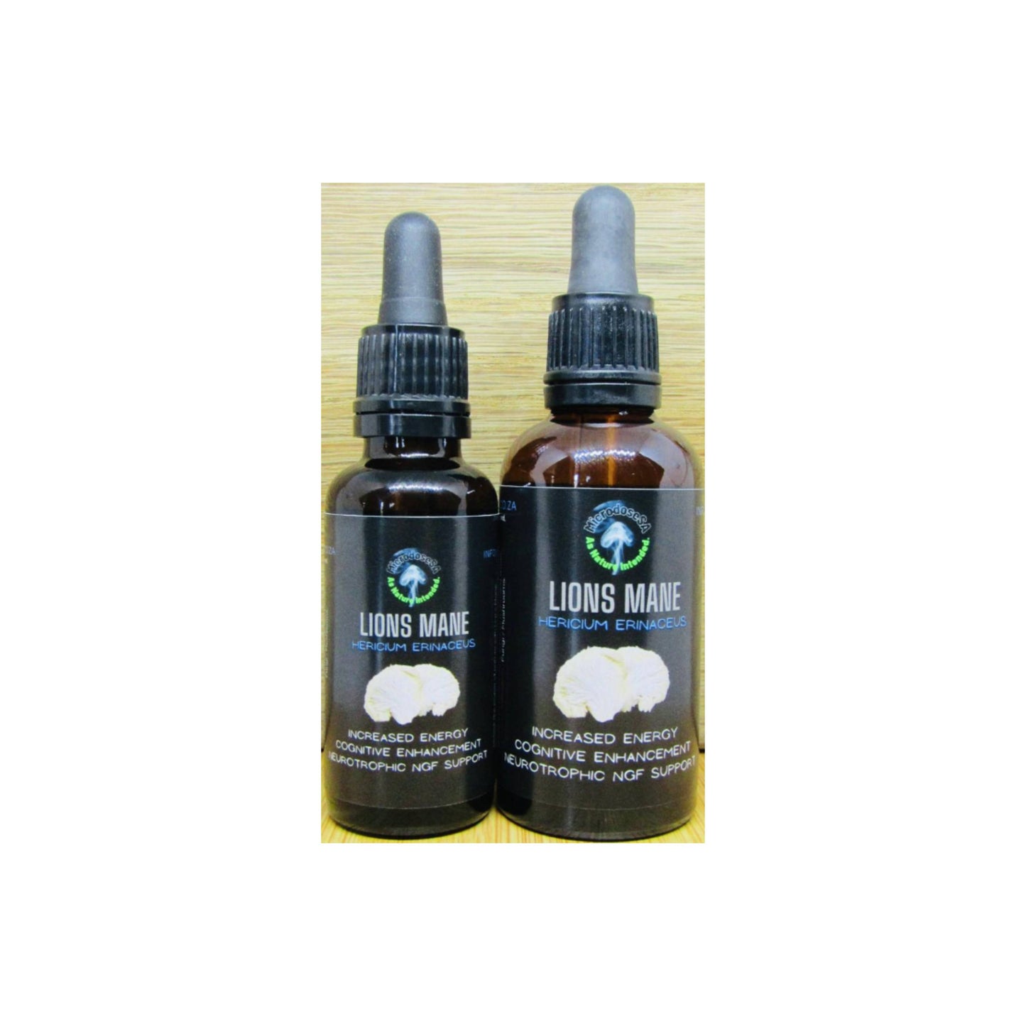 MicrodoseSA Lions Mane Tincture DE 50ml