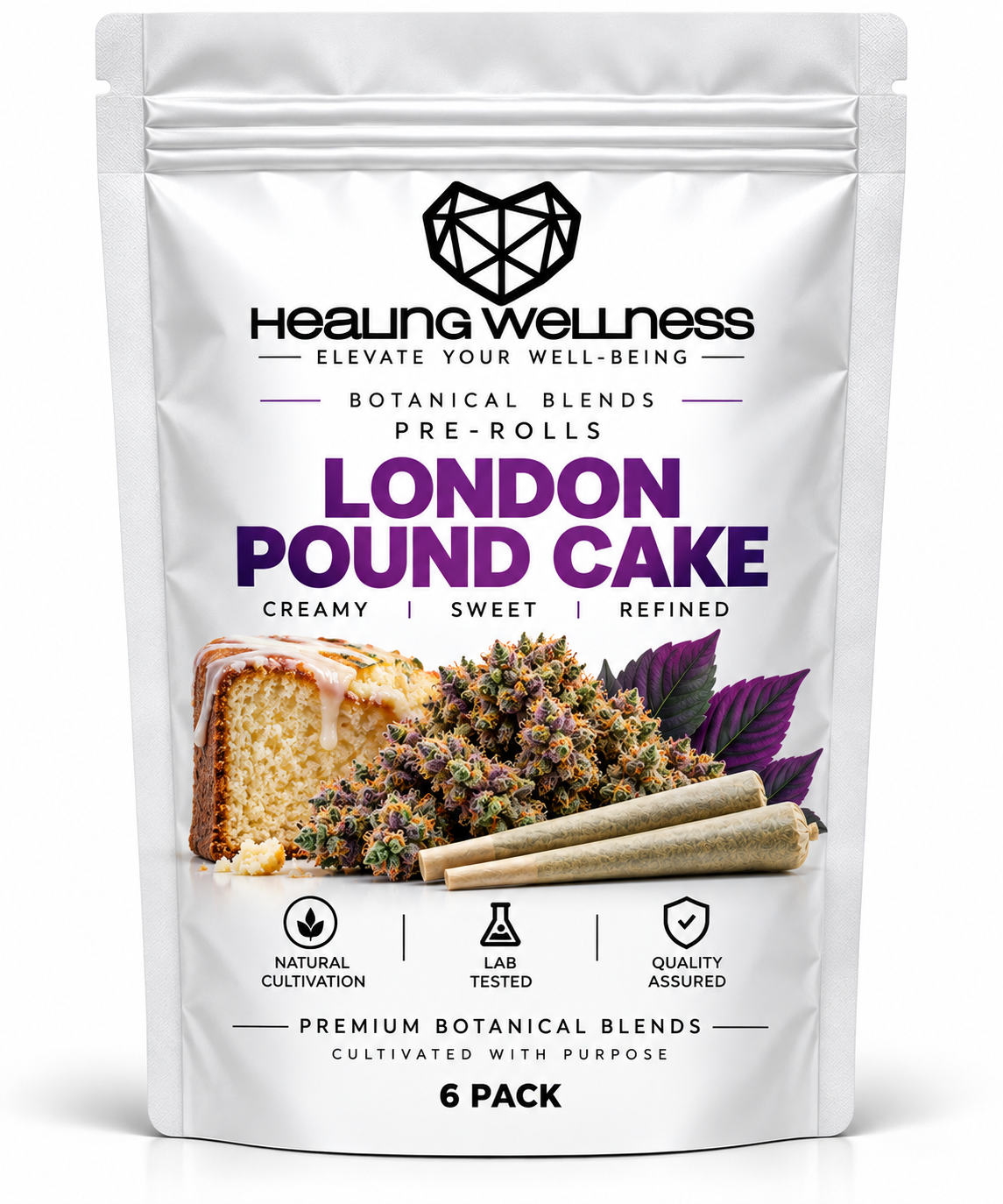 London Pound Cake — Herbal Sticks