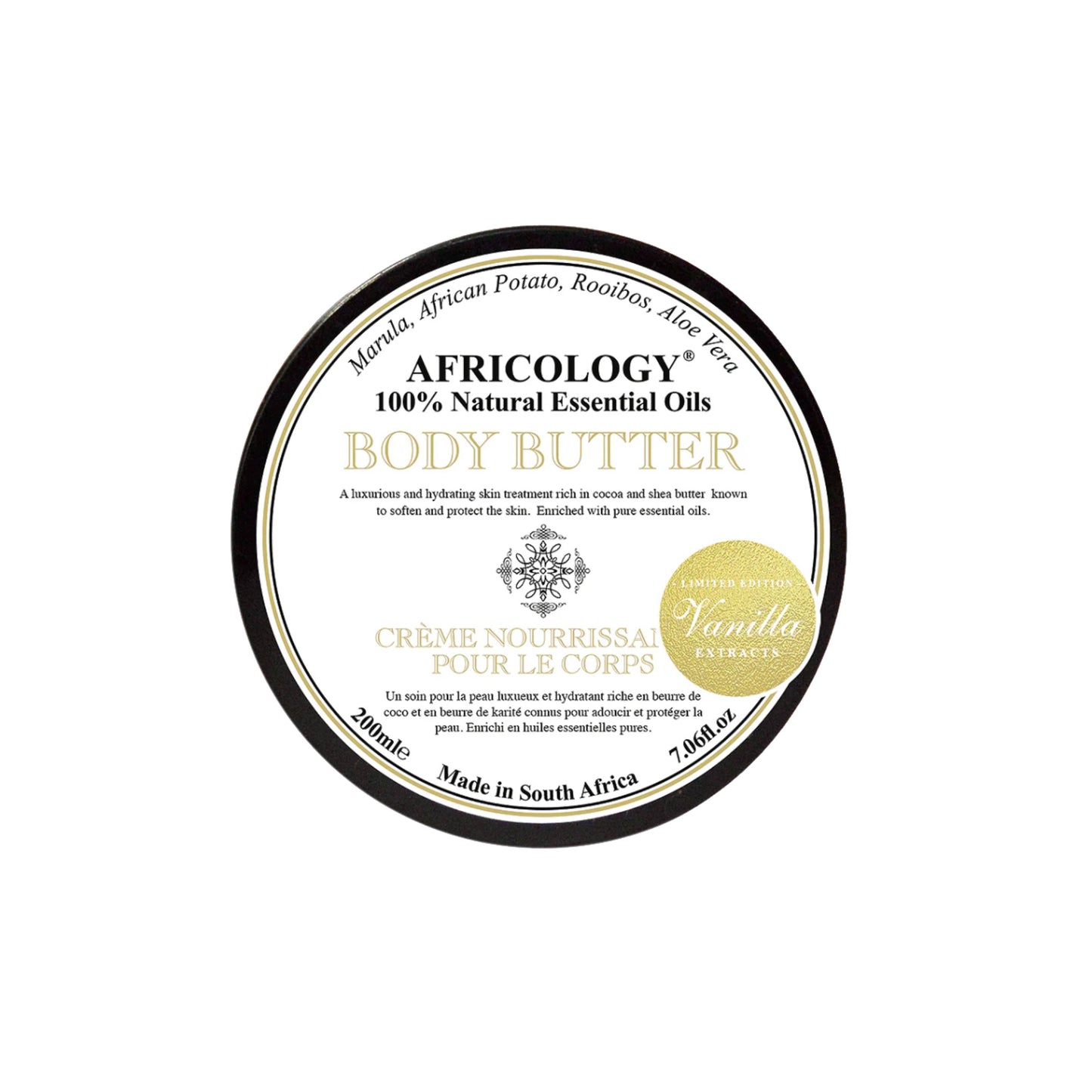 Africology Vanilla Body Butter 200ml