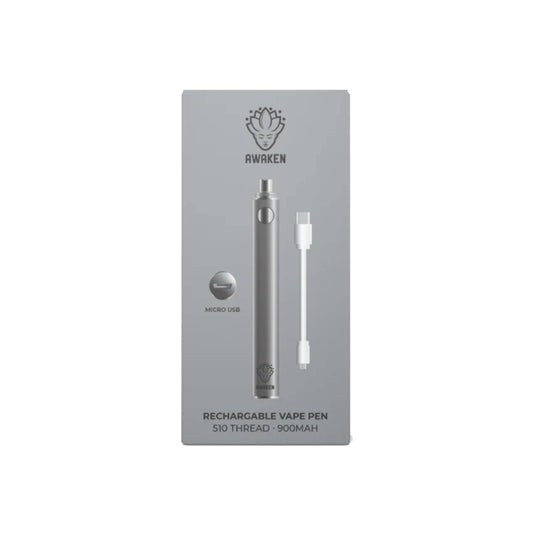 Awaken Vape Pens 900mah: Silver