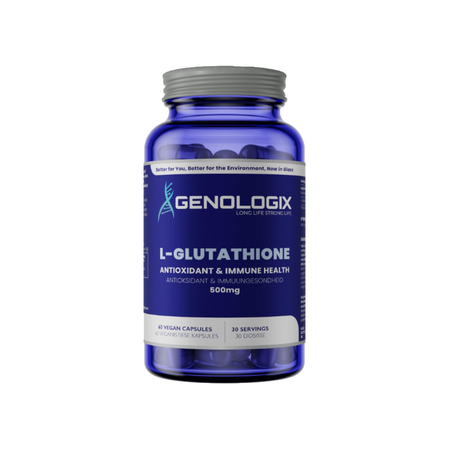 Genologix L-Glutathione 500mg - 60 caps