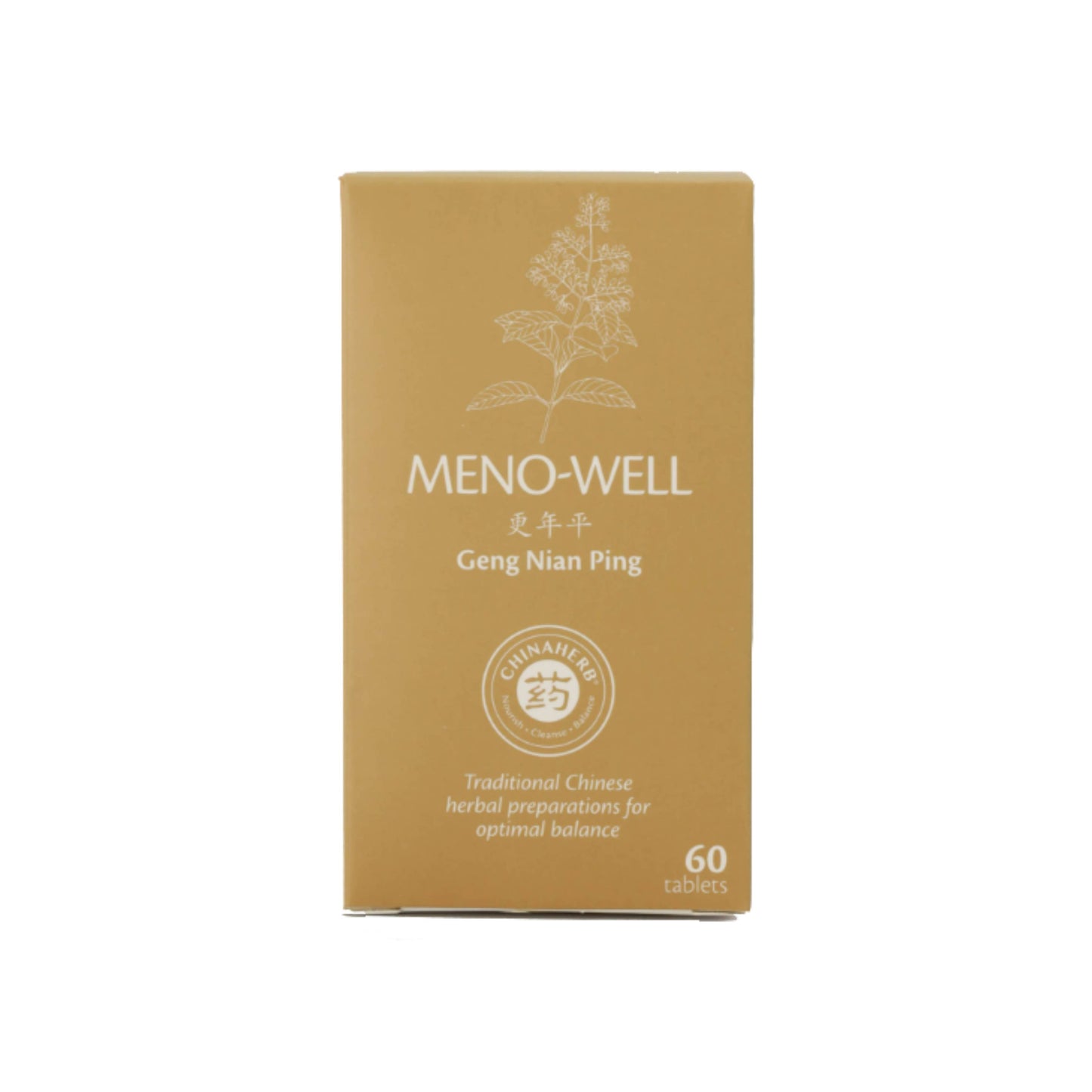 China Herb - Meno-Well - Gen Nian Ping - 60 tab
