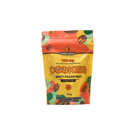 Cannalicious Cookies Spicy Pecan - 10 x 10mg