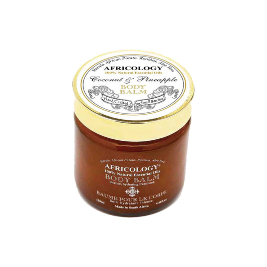 Africology Pineapple & Coconut Massage Balm  125ml Jar