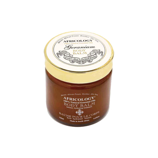 Africology Geranium Massage Balm 125ml Jar