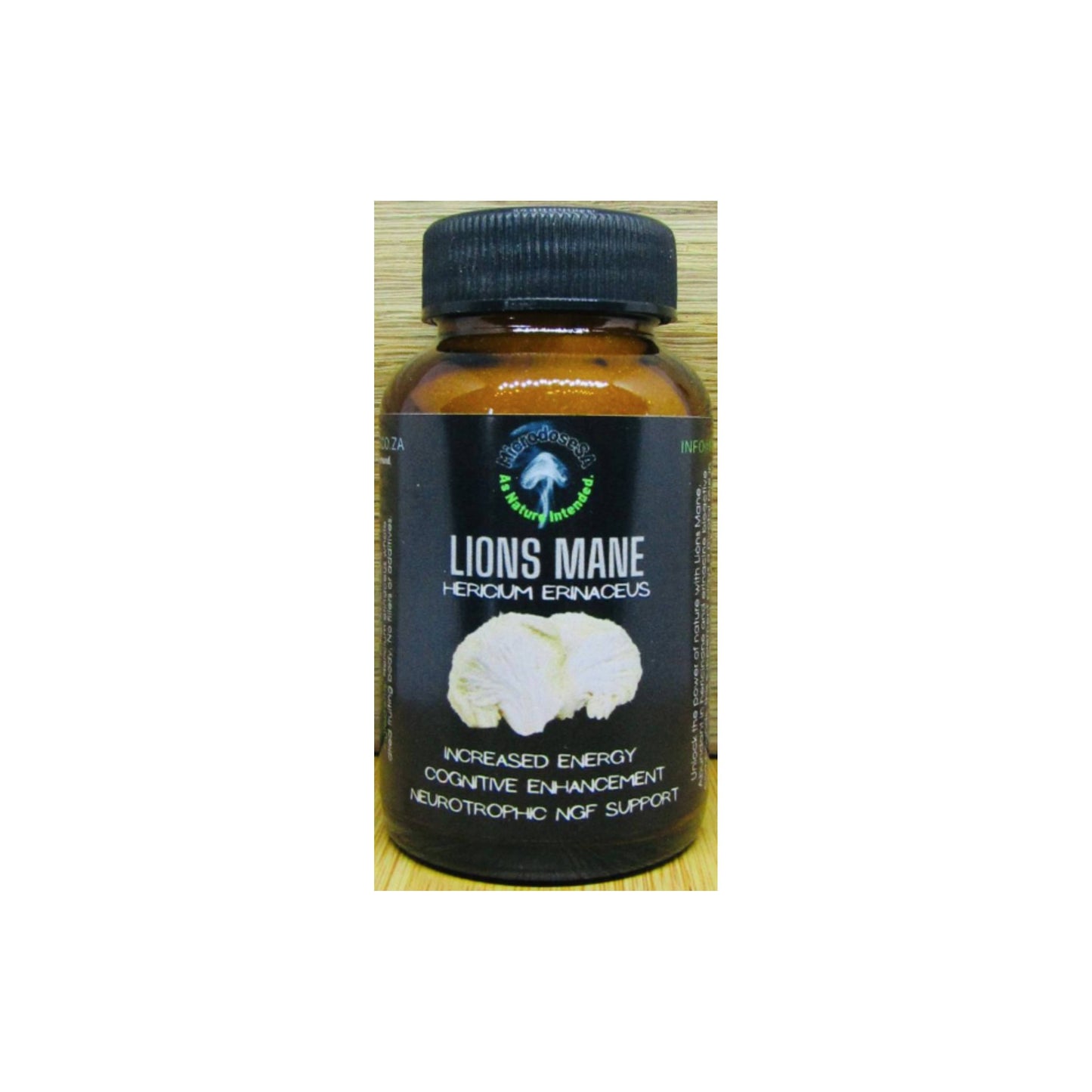 MicrodoseSA Lions Mane x60 Gel Capsules