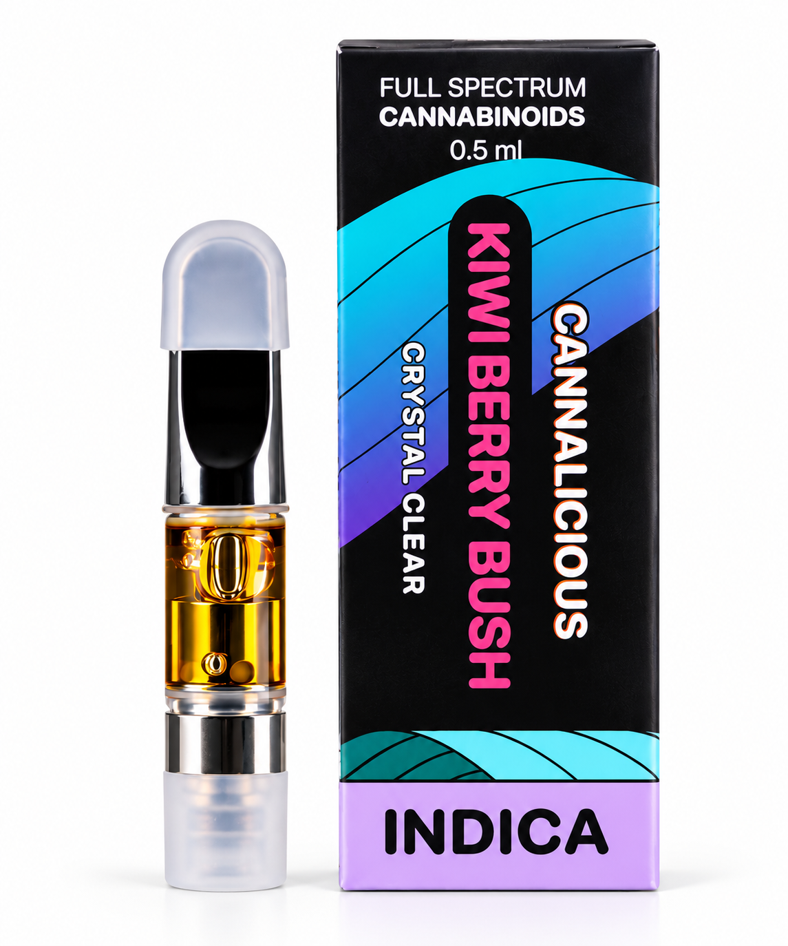 Cannalicious Kiwi Cart  0.5ml
