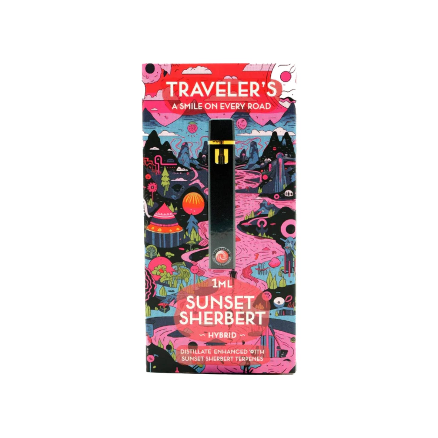 Awaken - 1ml Traveler's Disposable - Sunset Sherbert (Hybri